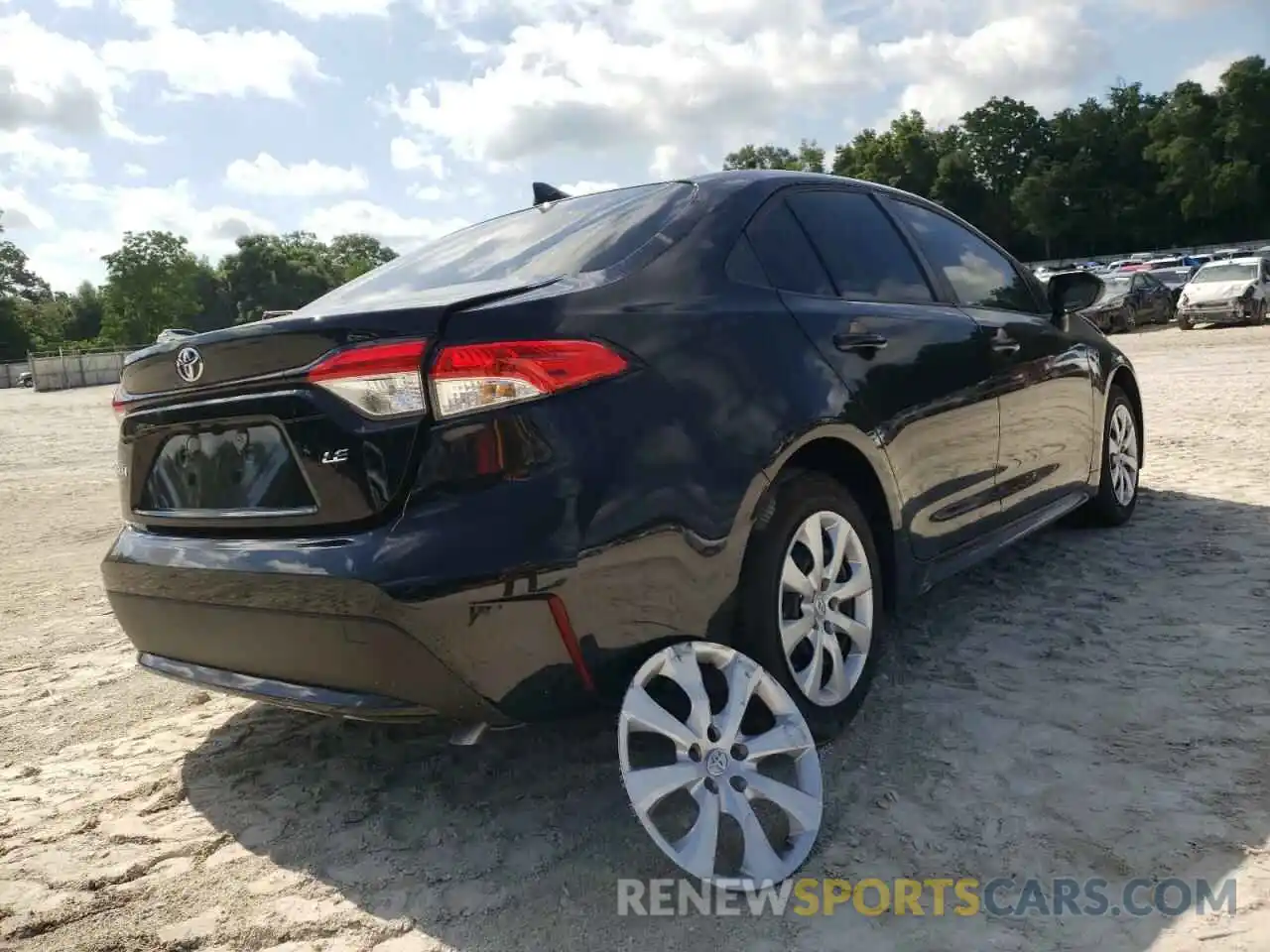 4 Photograph of a damaged car JTDEPMAE5NJ216270 TOYOTA COROLLA 2022