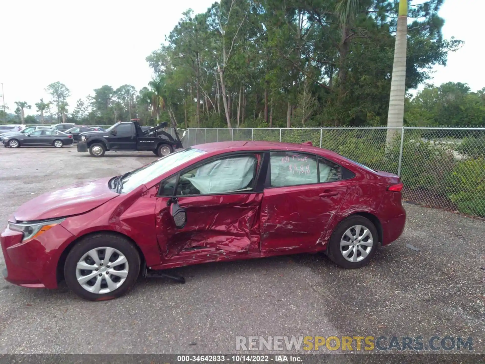 6 Photograph of a damaged car JTDEPMAE5NJ218679 TOYOTA COROLLA 2022