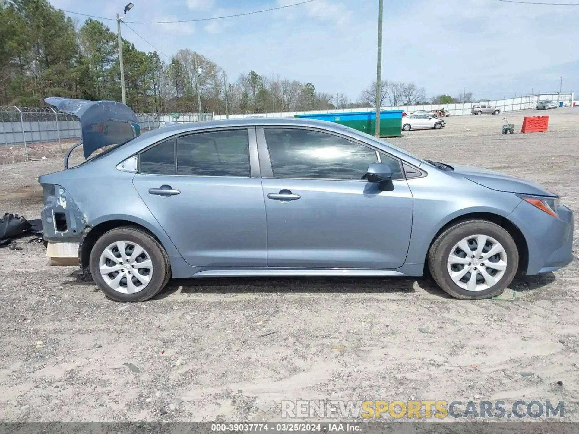 14 Photograph of a damaged car JTDEPMAE5NJ218844 TOYOTA COROLLA 2022