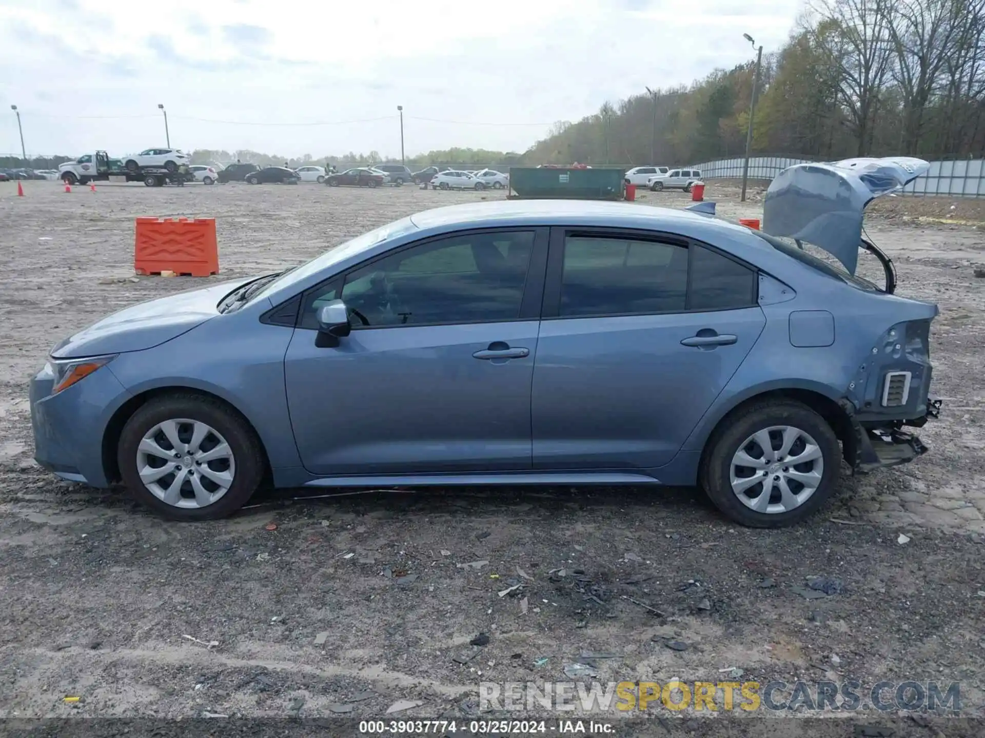 15 Photograph of a damaged car JTDEPMAE5NJ218844 TOYOTA COROLLA 2022