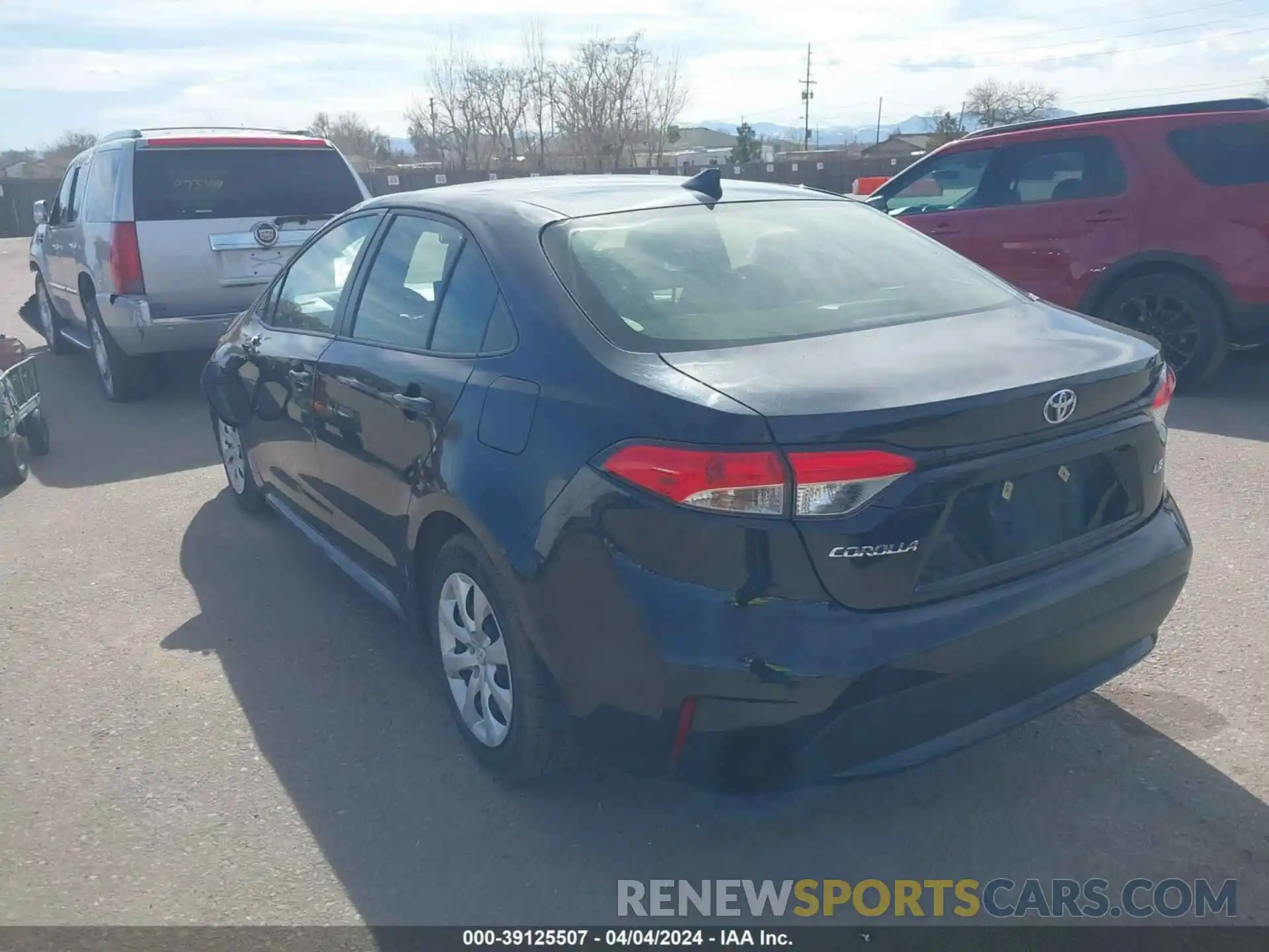 3 Photograph of a damaged car JTDEPMAE5NJ224336 TOYOTA COROLLA 2022