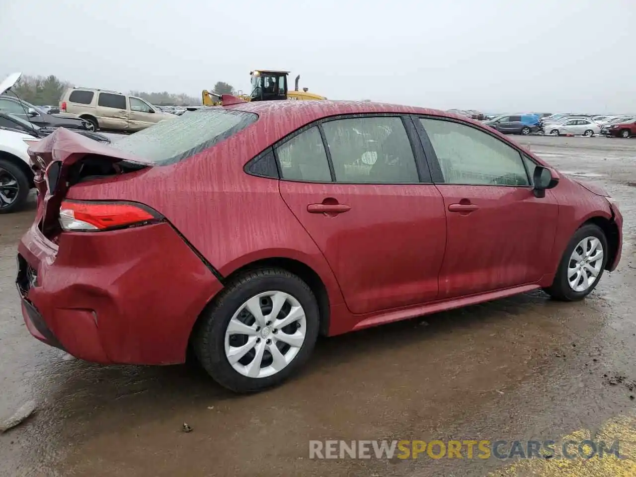 3 Photograph of a damaged car JTDEPMAE5NJ230220 TOYOTA COROLLA 2022