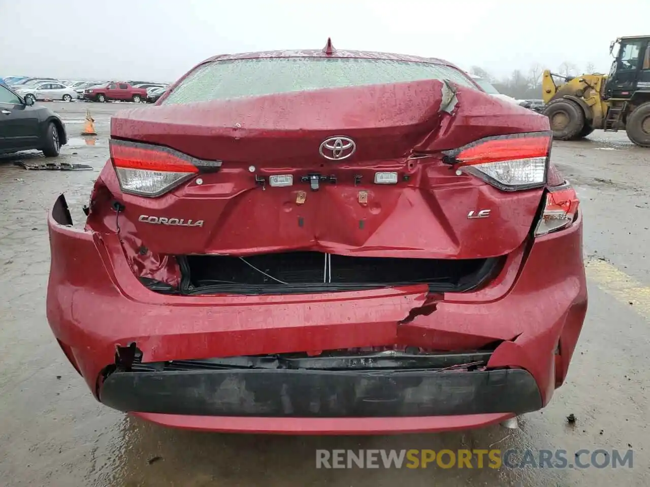 6 Photograph of a damaged car JTDEPMAE5NJ230220 TOYOTA COROLLA 2022