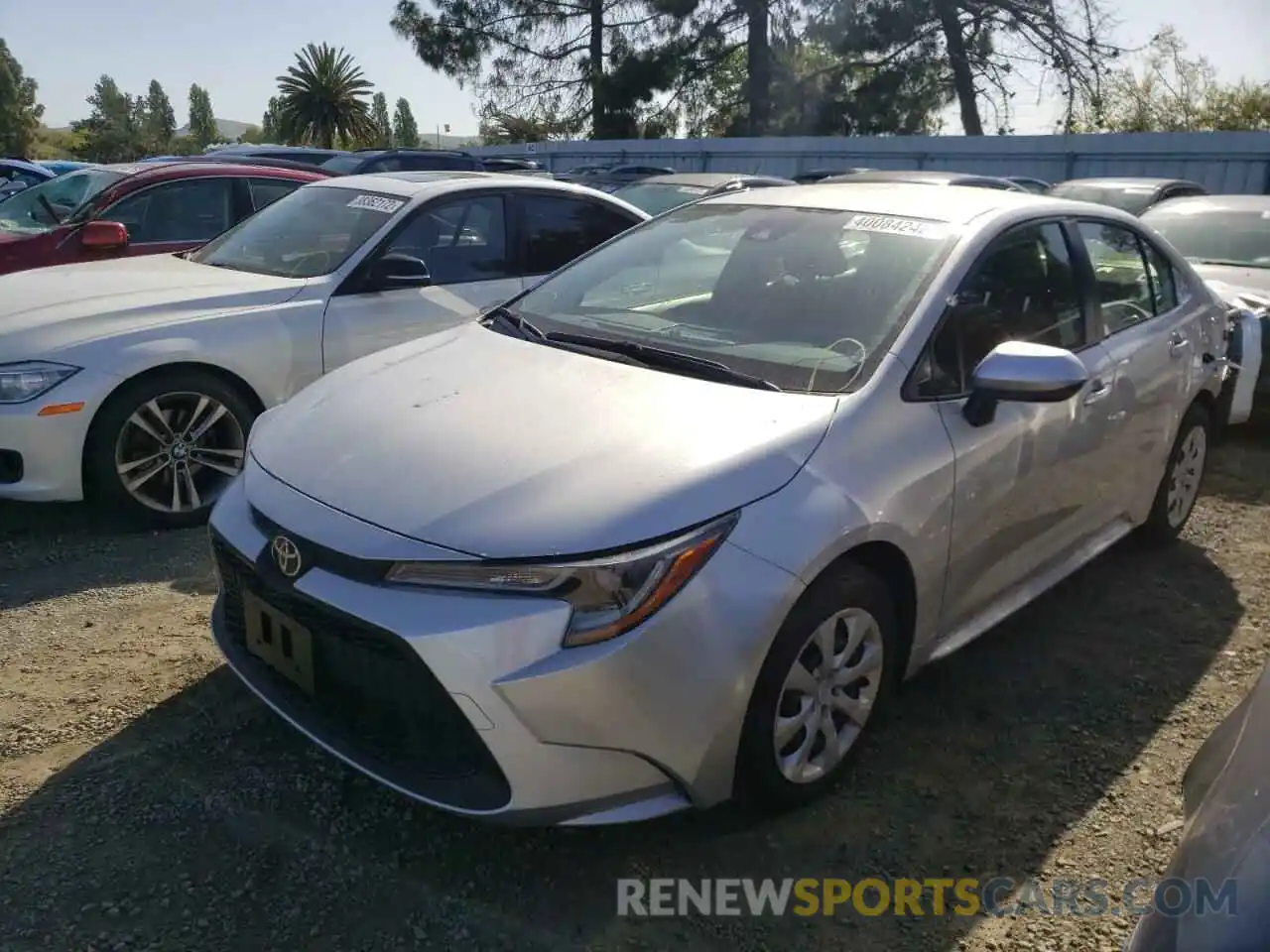 2 Photograph of a damaged car JTDEPMAE6N3000707 TOYOTA COROLLA 2022