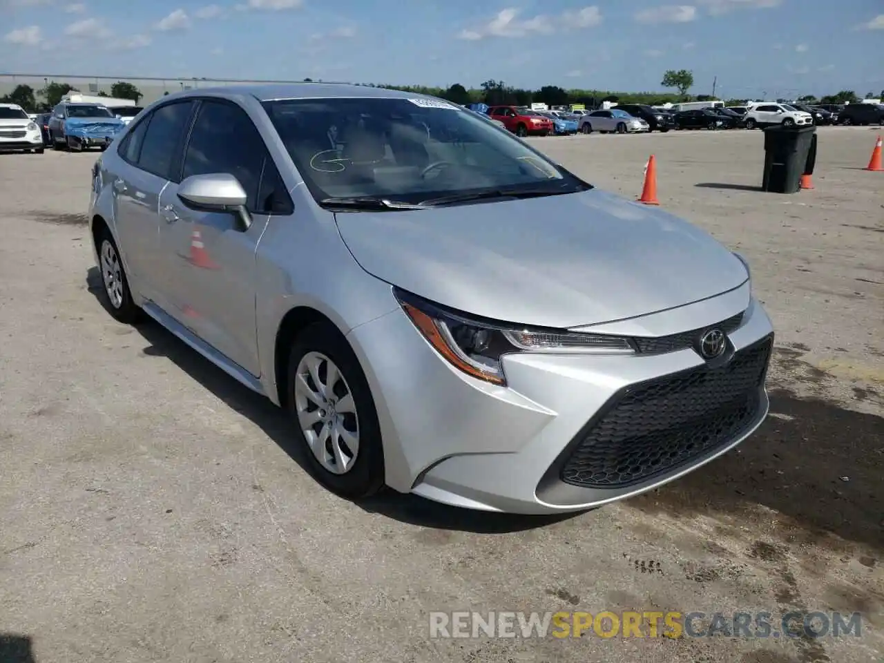 1 Photograph of a damaged car JTDEPMAE6N3002022 TOYOTA COROLLA 2022