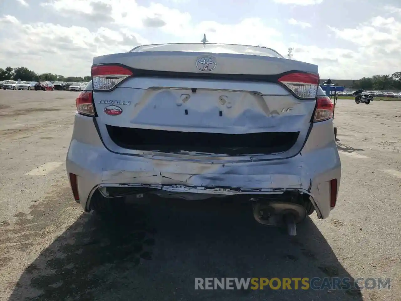 9 Photograph of a damaged car JTDEPMAE6N3002022 TOYOTA COROLLA 2022