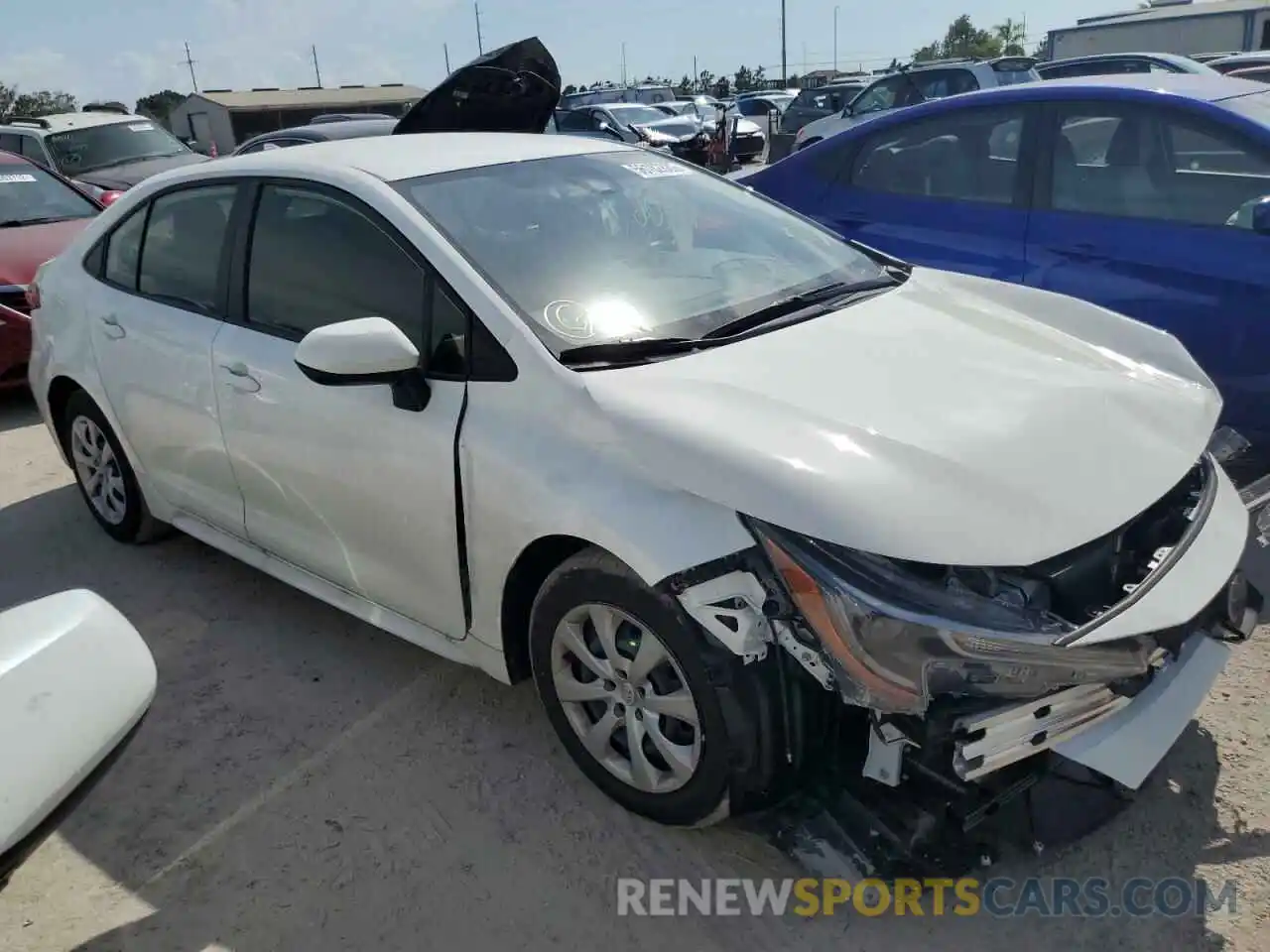 1 Photograph of a damaged car JTDEPMAE6N3002926 TOYOTA COROLLA 2022