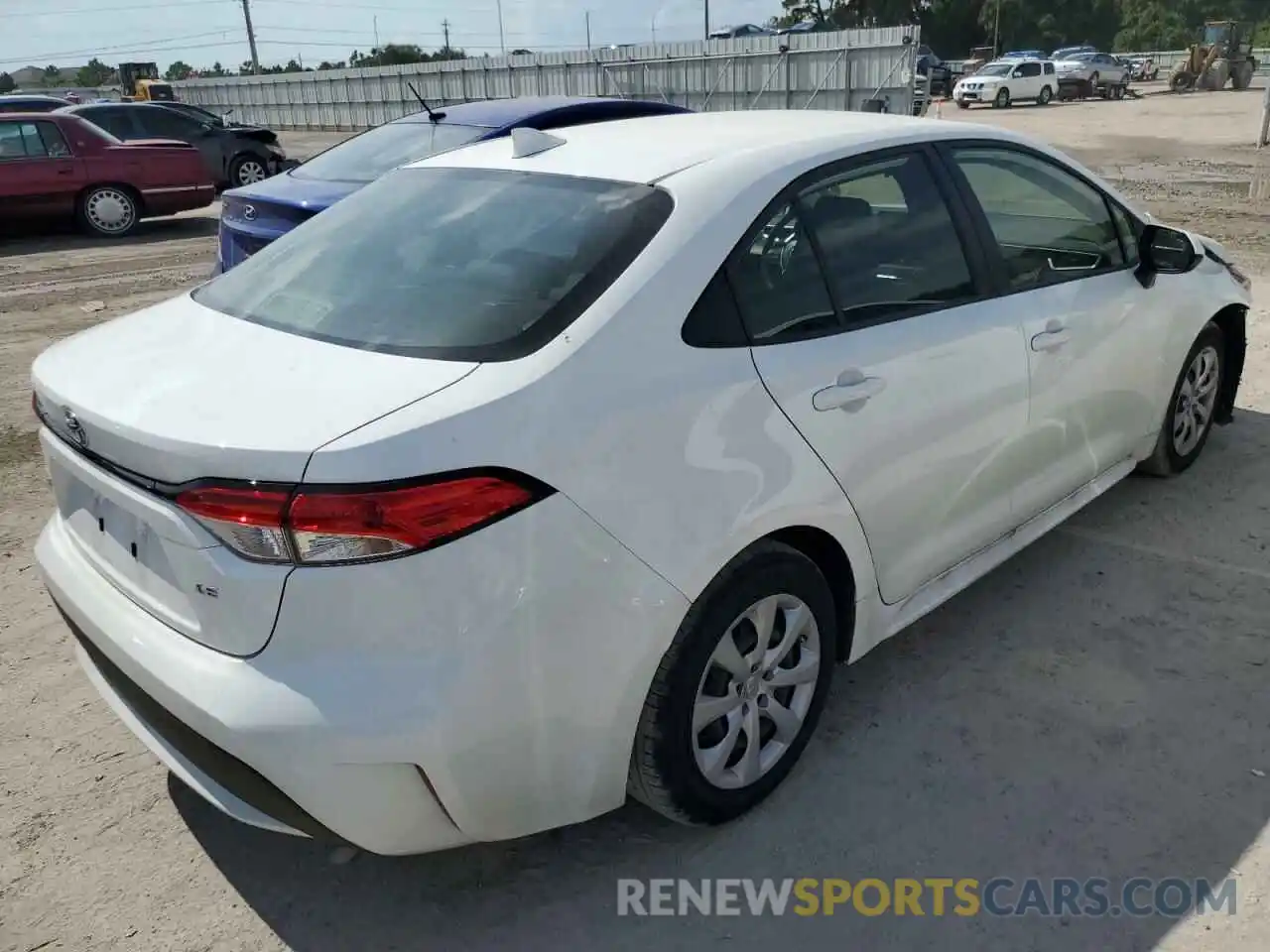 4 Photograph of a damaged car JTDEPMAE6N3002926 TOYOTA COROLLA 2022