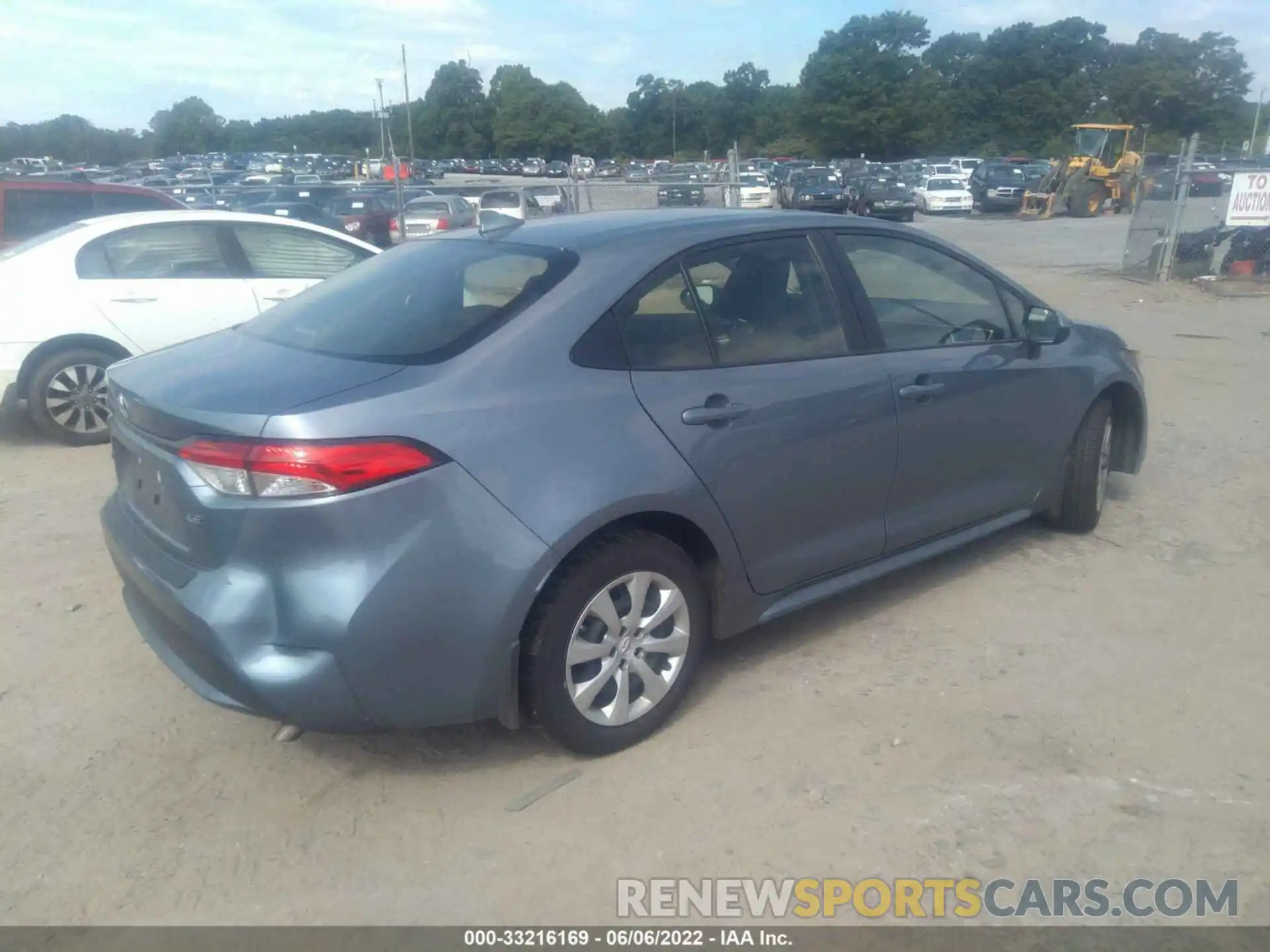 4 Photograph of a damaged car JTDEPMAE6N3002991 TOYOTA COROLLA 2022