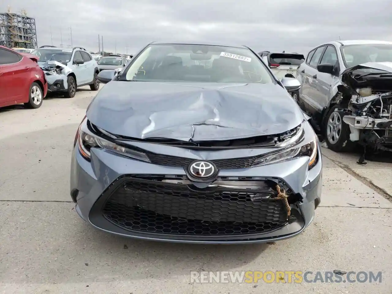 7 Photograph of a damaged car JTDEPMAE6N3004482 TOYOTA COROLLA 2022