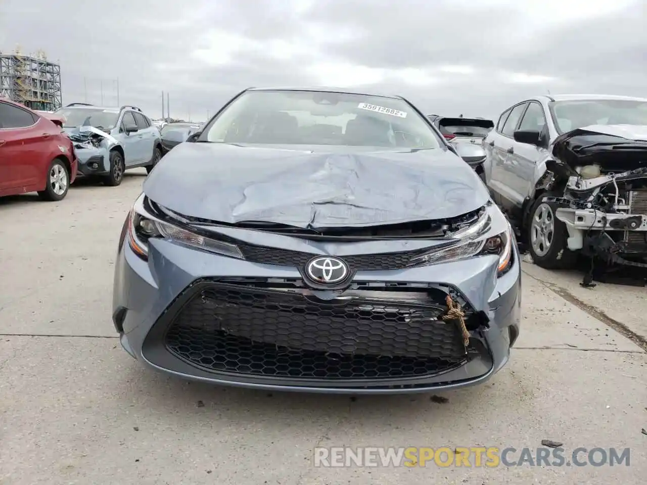 9 Photograph of a damaged car JTDEPMAE6N3004482 TOYOTA COROLLA 2022