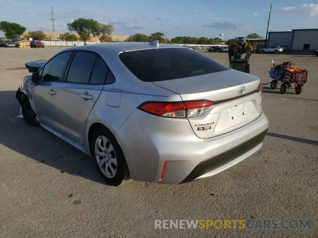 3 Photograph of a damaged car JTDEPMAE6N3006524 TOYOTA COROLLA 2022