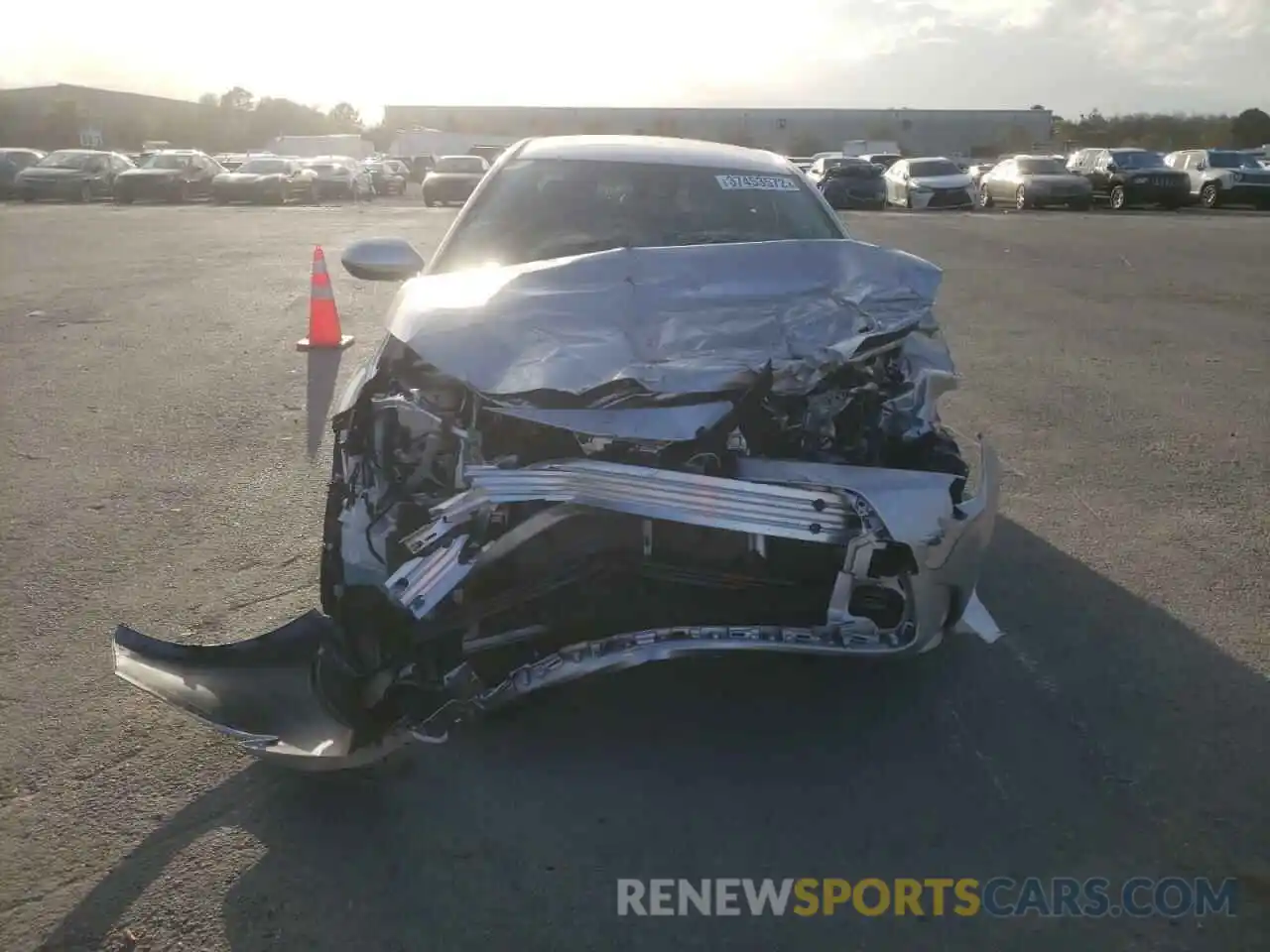 9 Photograph of a damaged car JTDEPMAE6N3006524 TOYOTA COROLLA 2022