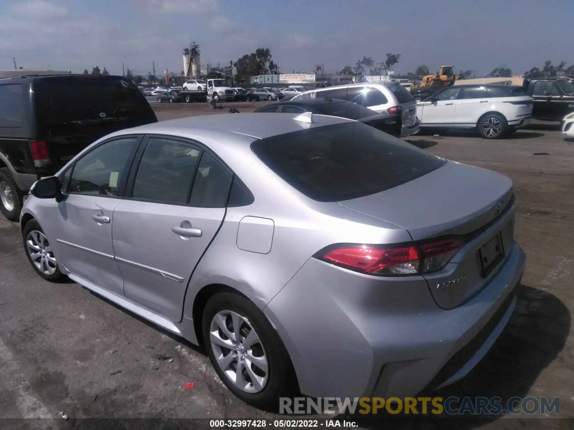 3 Photograph of a damaged car JTDEPMAE6N3008192 TOYOTA COROLLA 2022