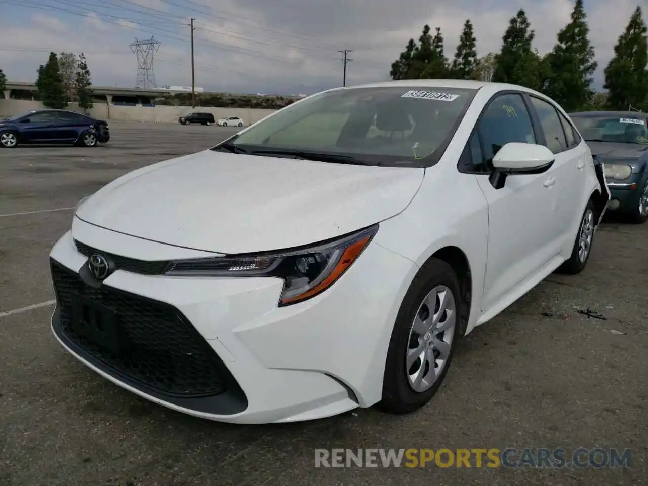 2 Photograph of a damaged car JTDEPMAE6N3008726 TOYOTA COROLLA 2022