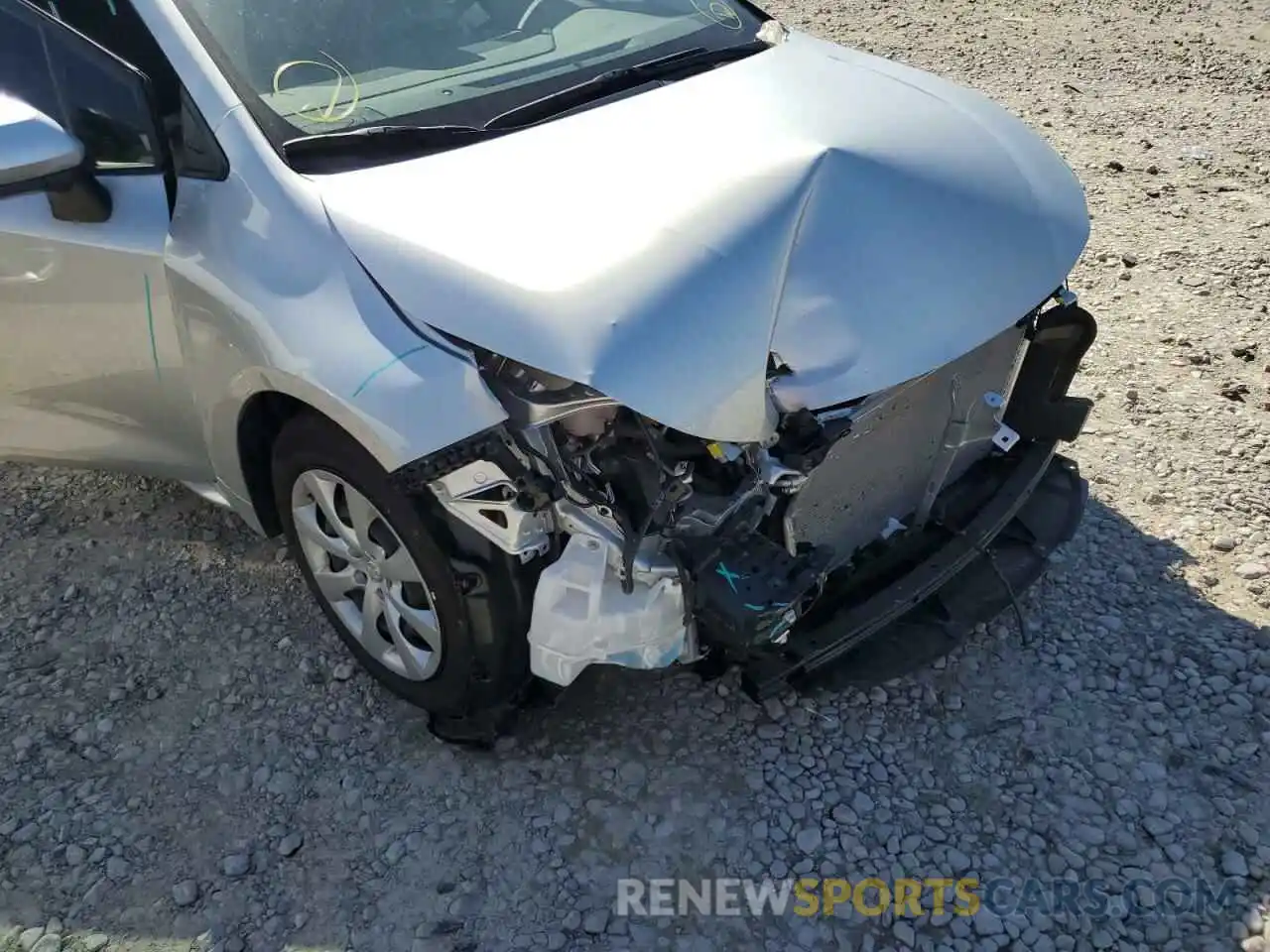 9 Photograph of a damaged car JTDEPMAE6N3012825 TOYOTA COROLLA 2022