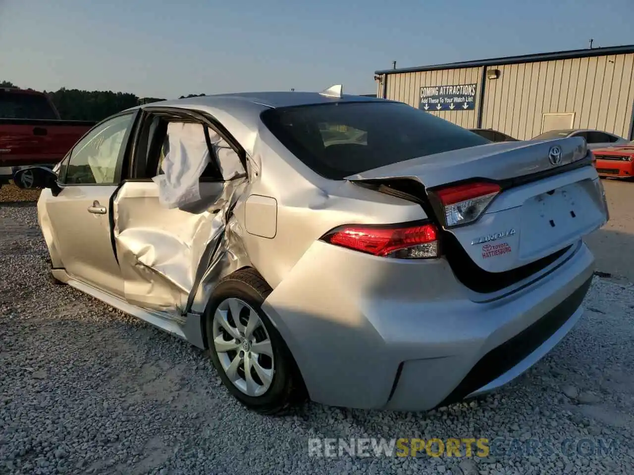 3 Photograph of a damaged car JTDEPMAE6N3024246 TOYOTA COROLLA 2022