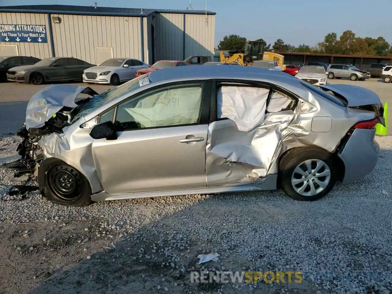 9 Photograph of a damaged car JTDEPMAE6N3024246 TOYOTA COROLLA 2022