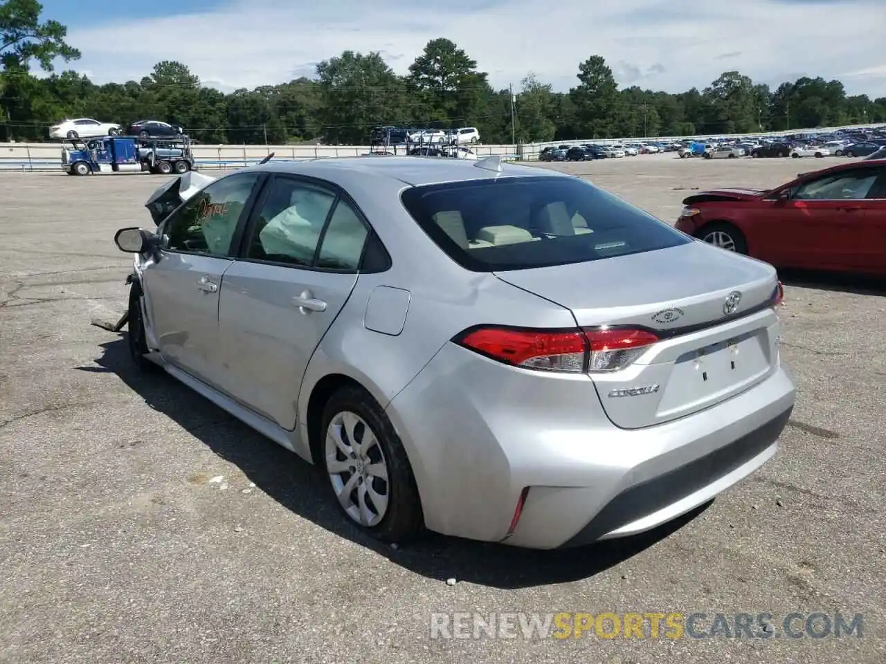 3 Photograph of a damaged car JTDEPMAE6NJ190309 TOYOTA COROLLA 2022