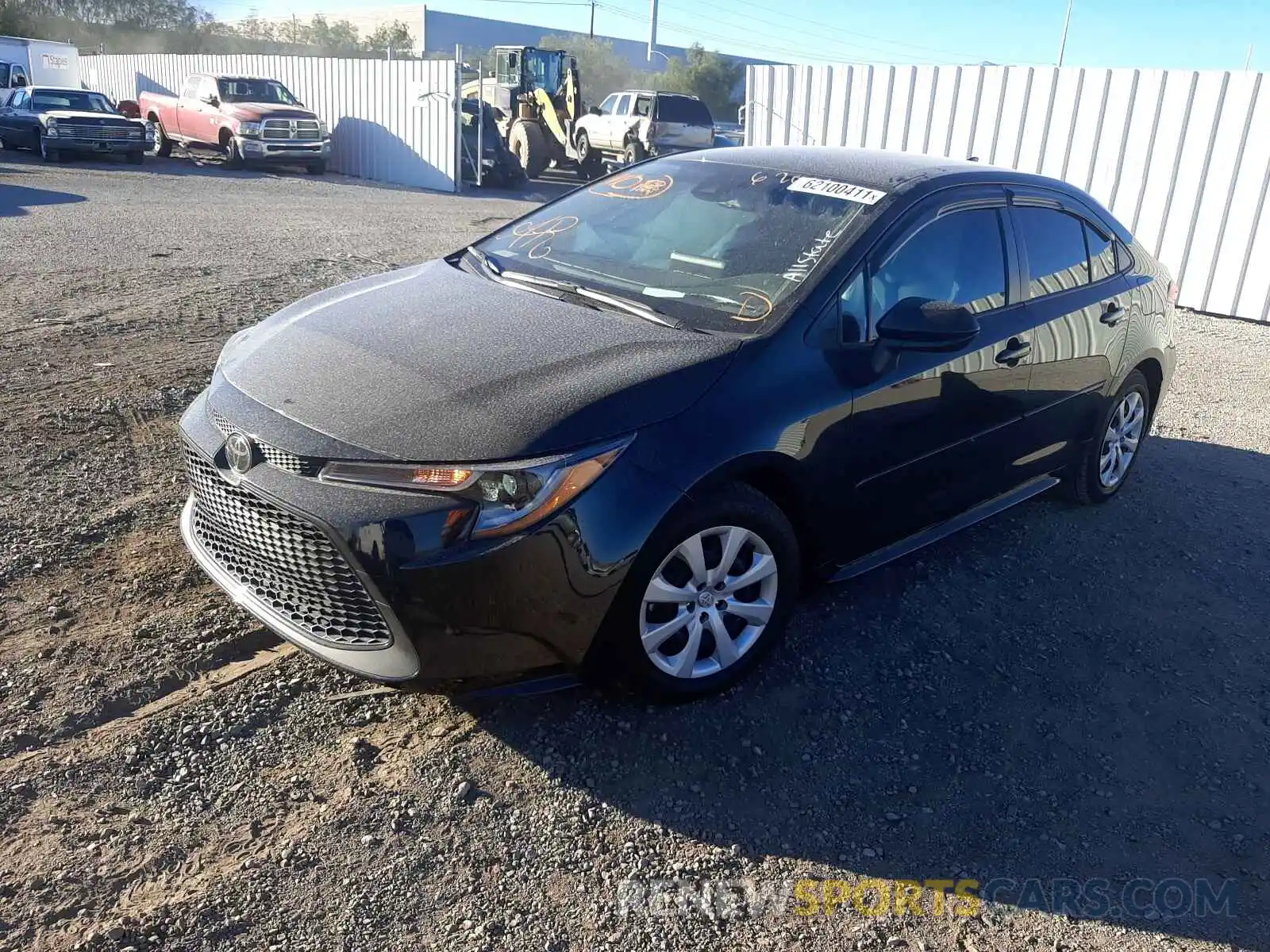 2 Photograph of a damaged car JTDEPMAE6NJ193274 TOYOTA COROLLA 2022