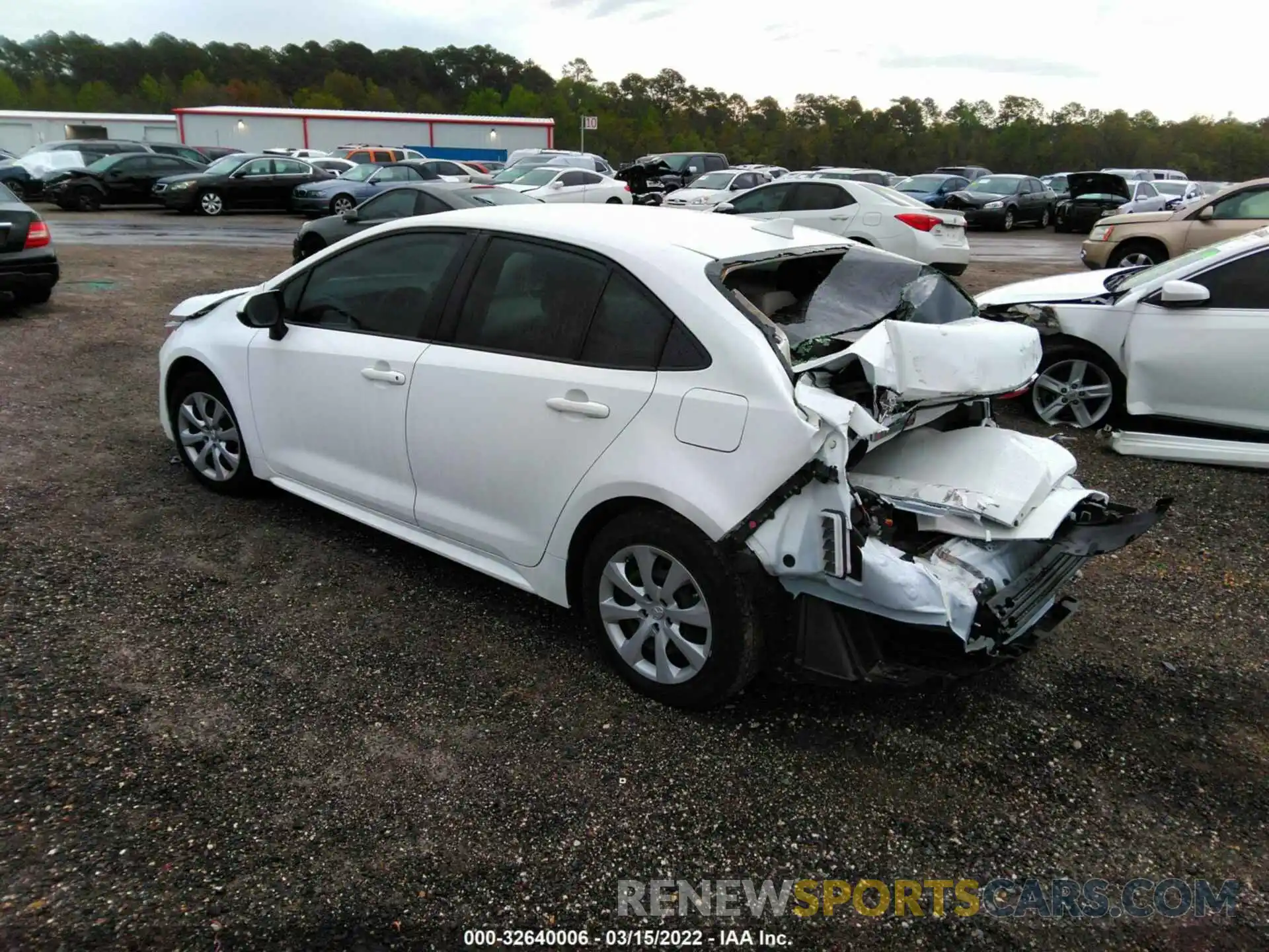 3 Photograph of a damaged car JTDEPMAE6NJ193839 TOYOTA COROLLA 2022