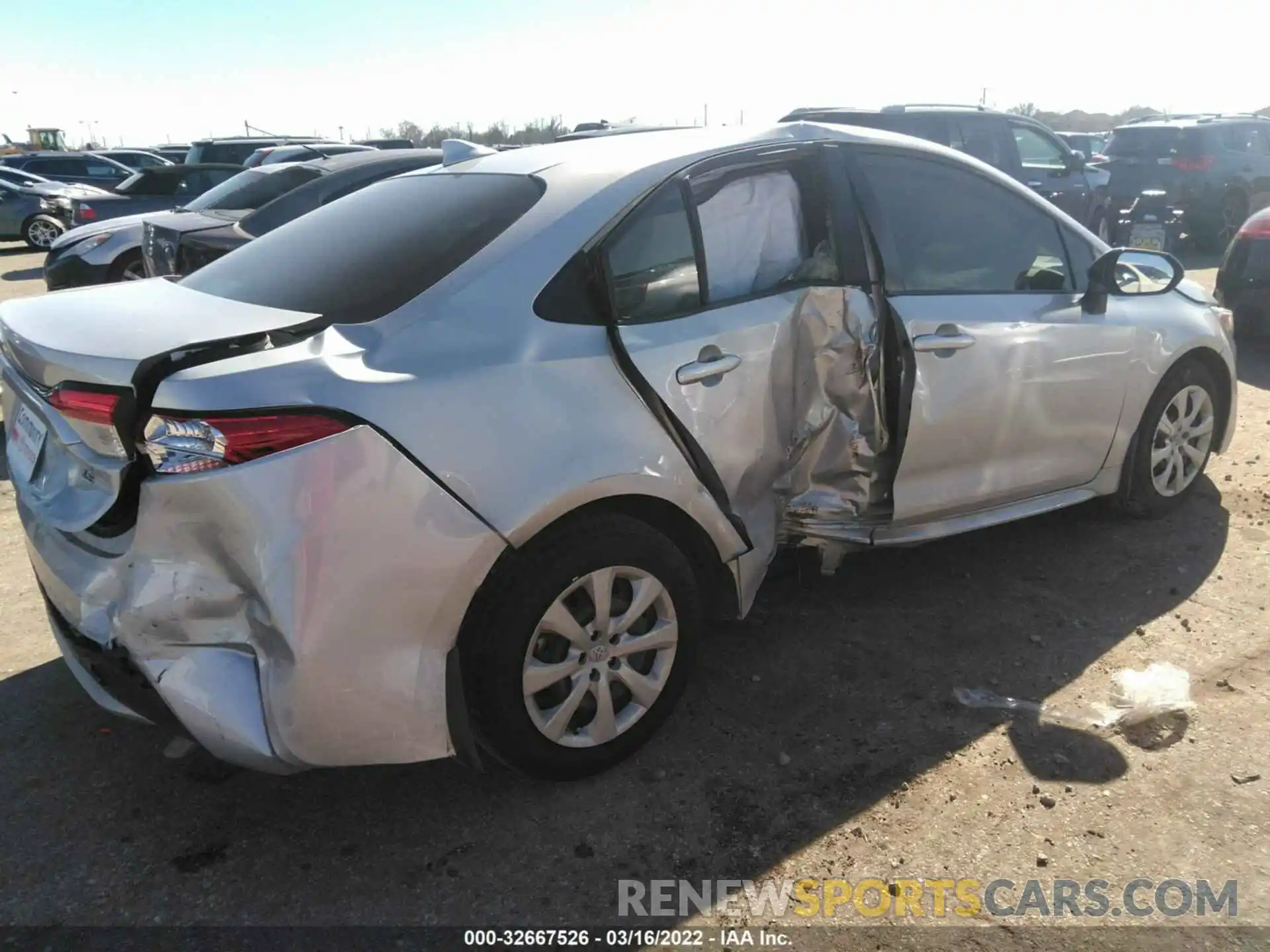 6 Photograph of a damaged car JTDEPMAE6NJ194988 TOYOTA COROLLA 2022