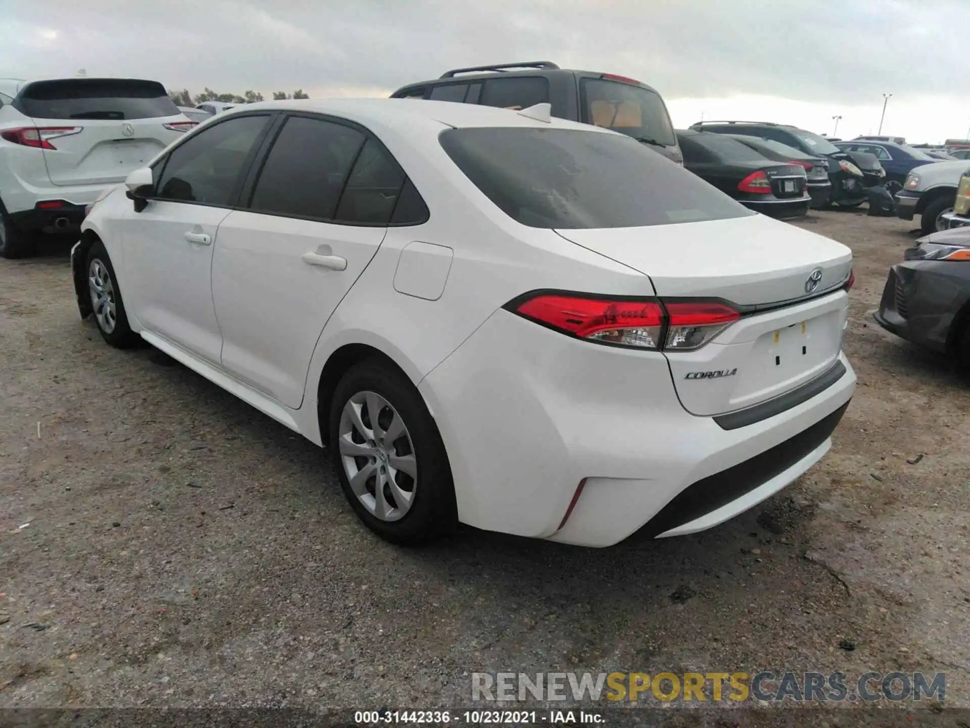 3 Photograph of a damaged car JTDEPMAE6NJ196028 TOYOTA COROLLA 2022