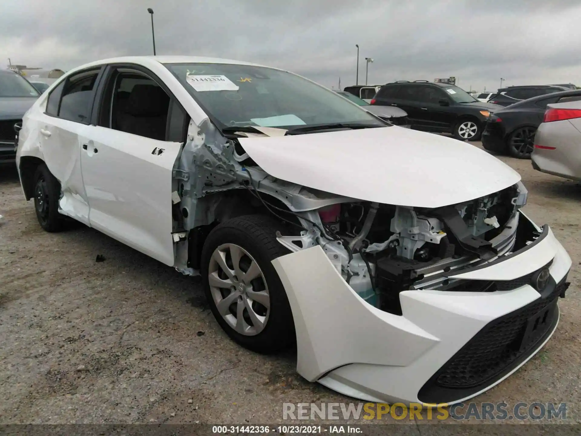 6 Photograph of a damaged car JTDEPMAE6NJ196028 TOYOTA COROLLA 2022