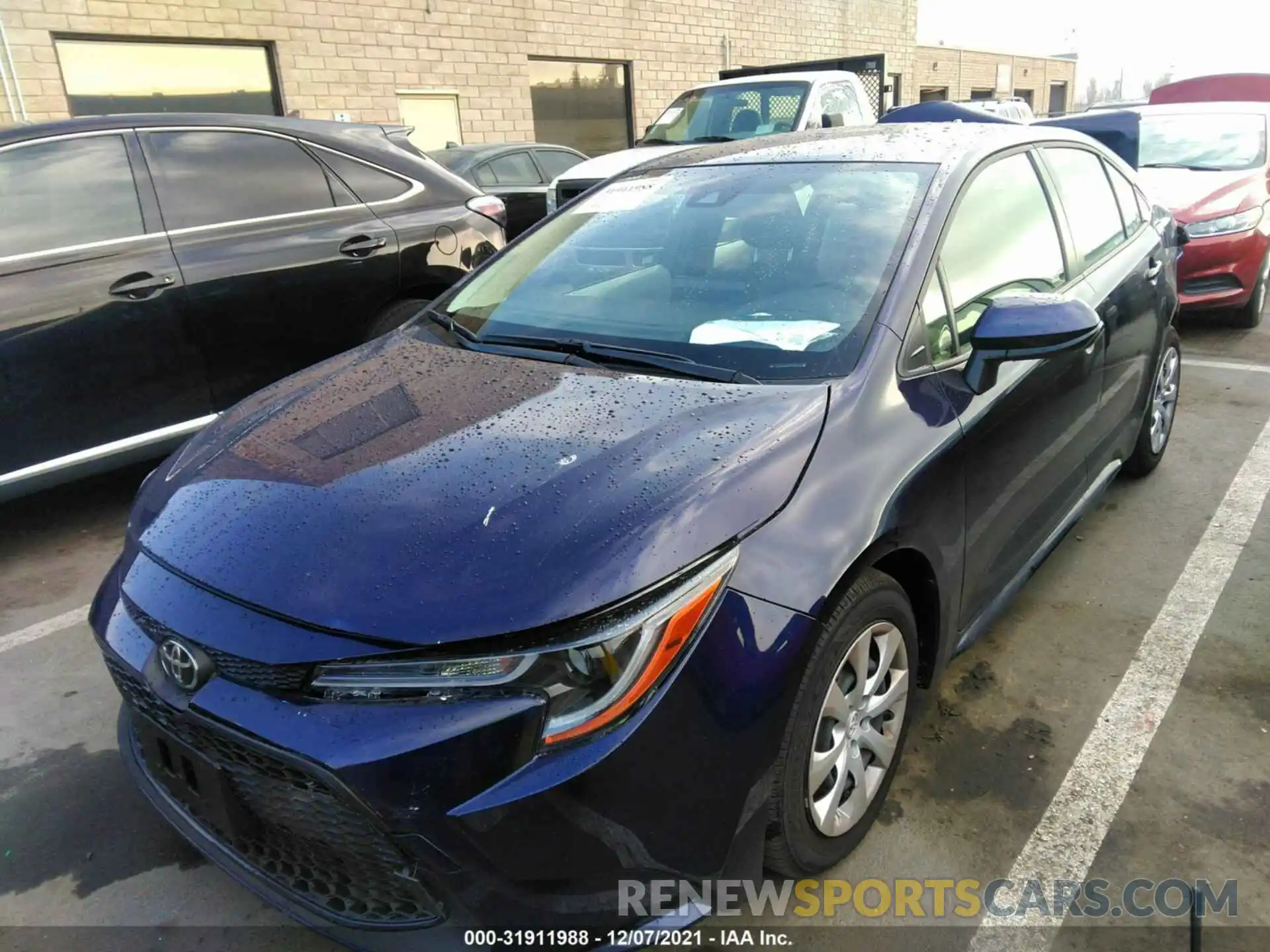 2 Photograph of a damaged car JTDEPMAE6NJ197910 TOYOTA COROLLA 2022