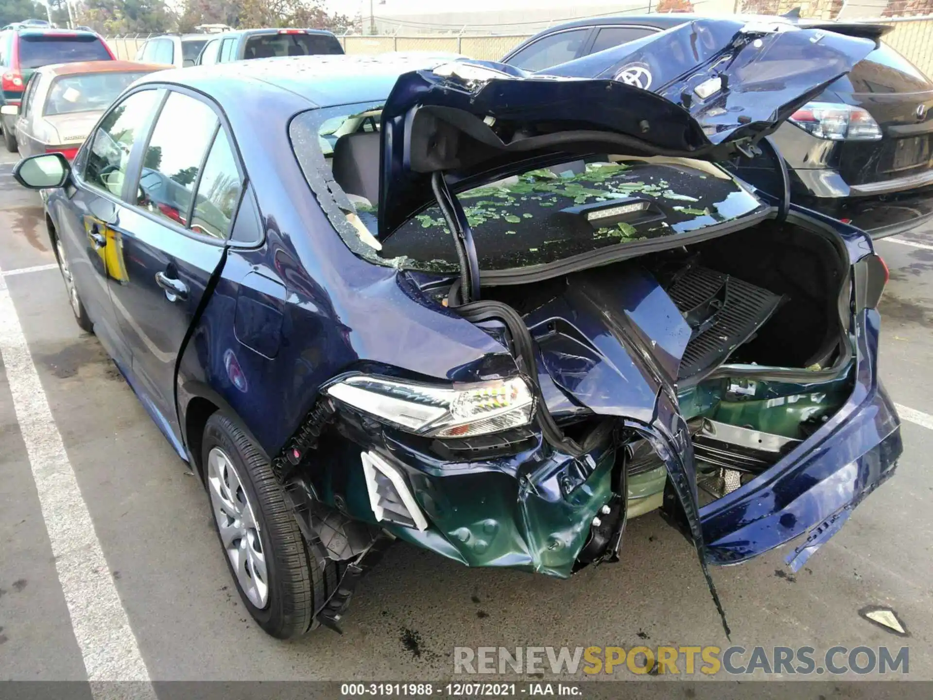 6 Photograph of a damaged car JTDEPMAE6NJ197910 TOYOTA COROLLA 2022