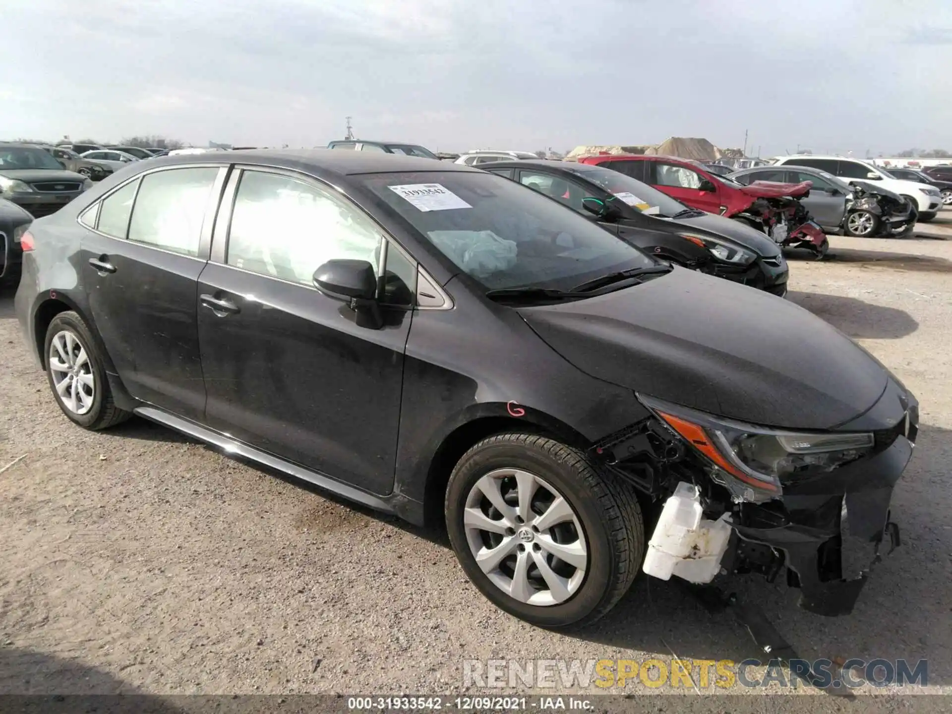 1 Photograph of a damaged car JTDEPMAE6NJ198801 TOYOTA COROLLA 2022