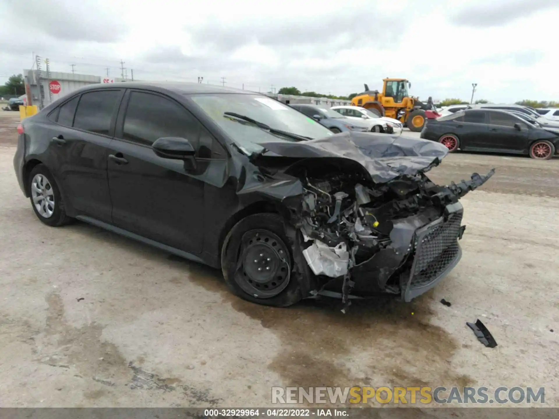 1 Photograph of a damaged car JTDEPMAE6NJ199625 TOYOTA COROLLA 2022