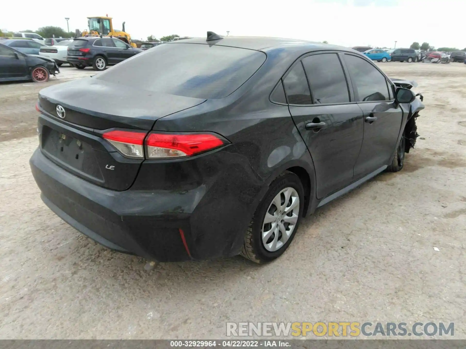 4 Photograph of a damaged car JTDEPMAE6NJ199625 TOYOTA COROLLA 2022