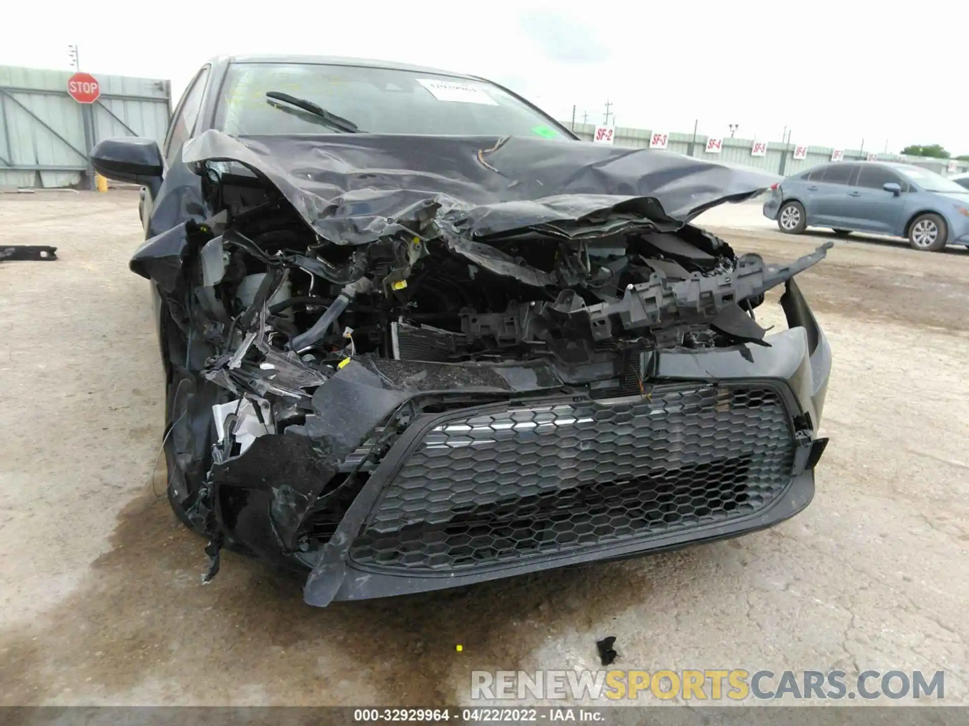 6 Photograph of a damaged car JTDEPMAE6NJ199625 TOYOTA COROLLA 2022