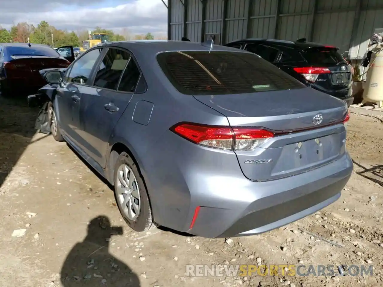 3 Photograph of a damaged car JTDEPMAE6NJ200059 TOYOTA COROLLA 2022