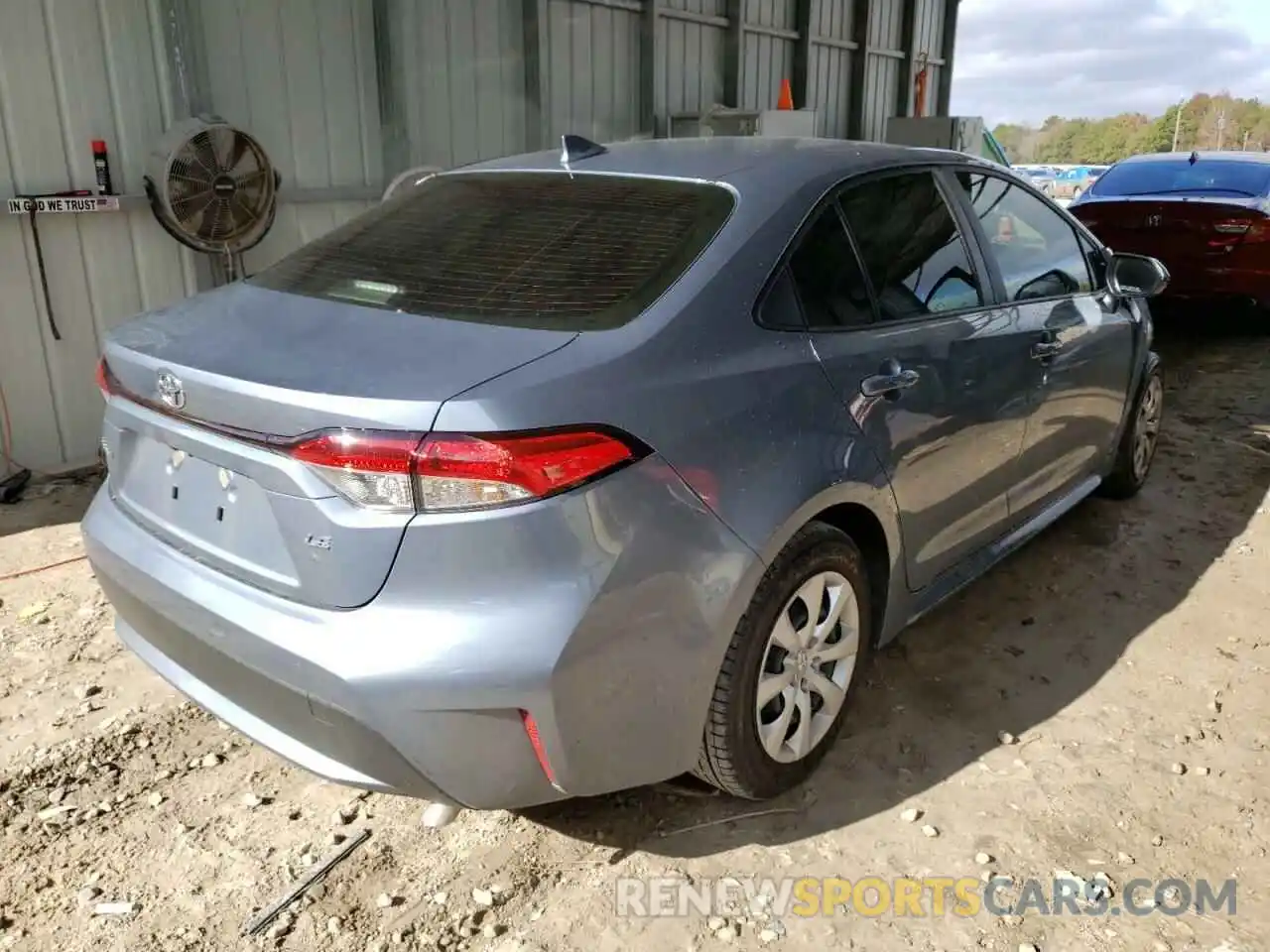 4 Photograph of a damaged car JTDEPMAE6NJ200059 TOYOTA COROLLA 2022