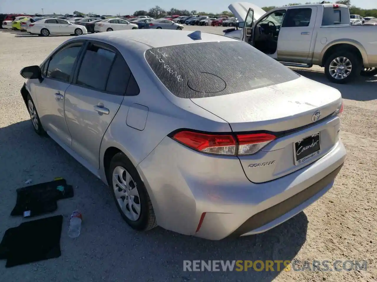 3 Photograph of a damaged car JTDEPMAE6NJ202426 TOYOTA COROLLA 2022