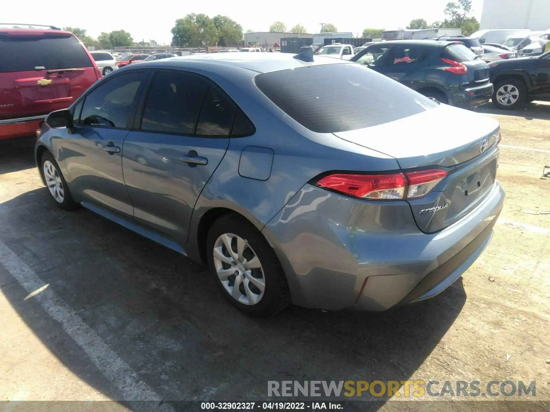 3 Photograph of a damaged car JTDEPMAE6NJ203687 TOYOTA COROLLA 2022