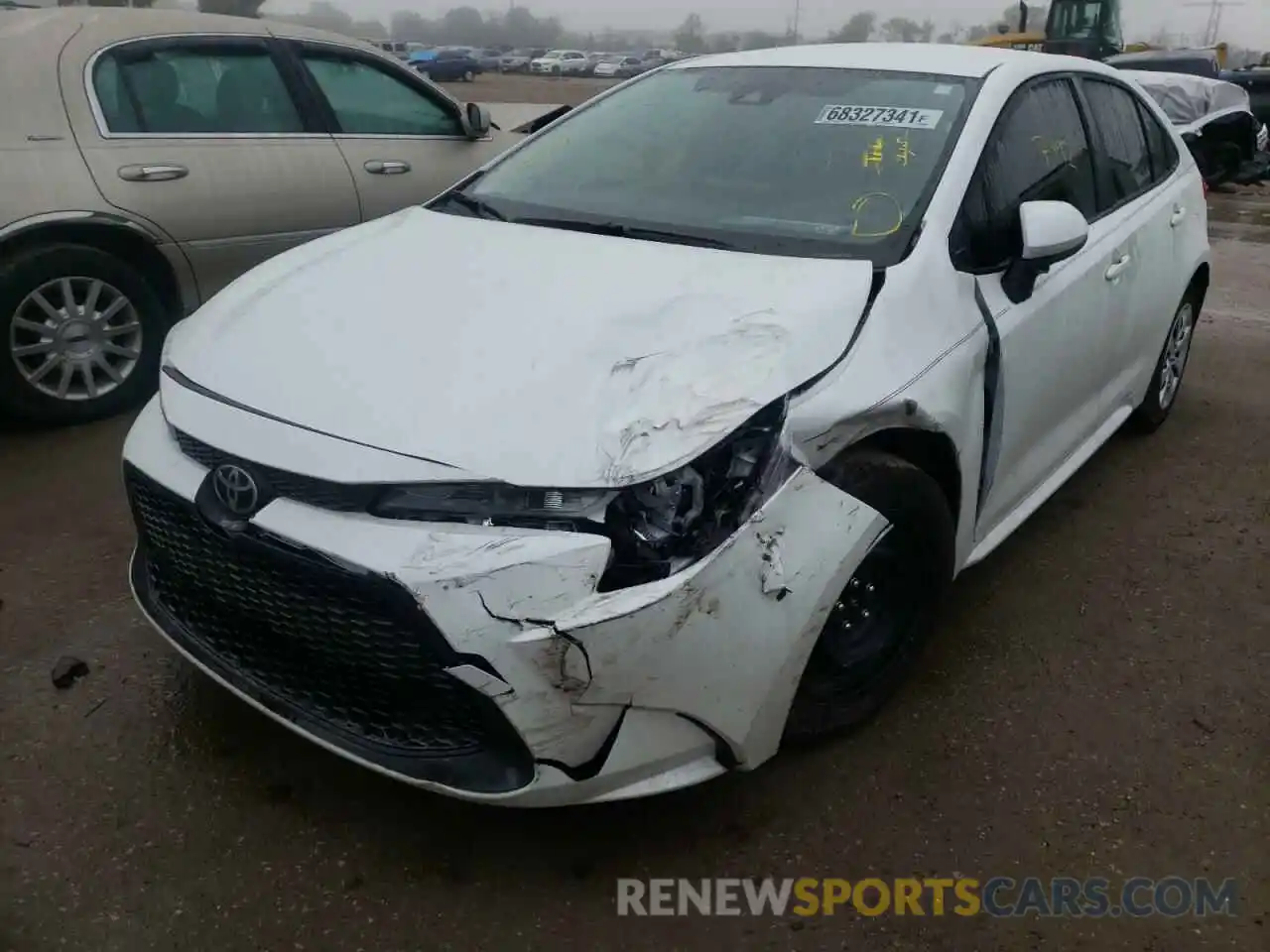 9 Photograph of a damaged car JTDEPMAE6NJ205360 TOYOTA COROLLA 2022