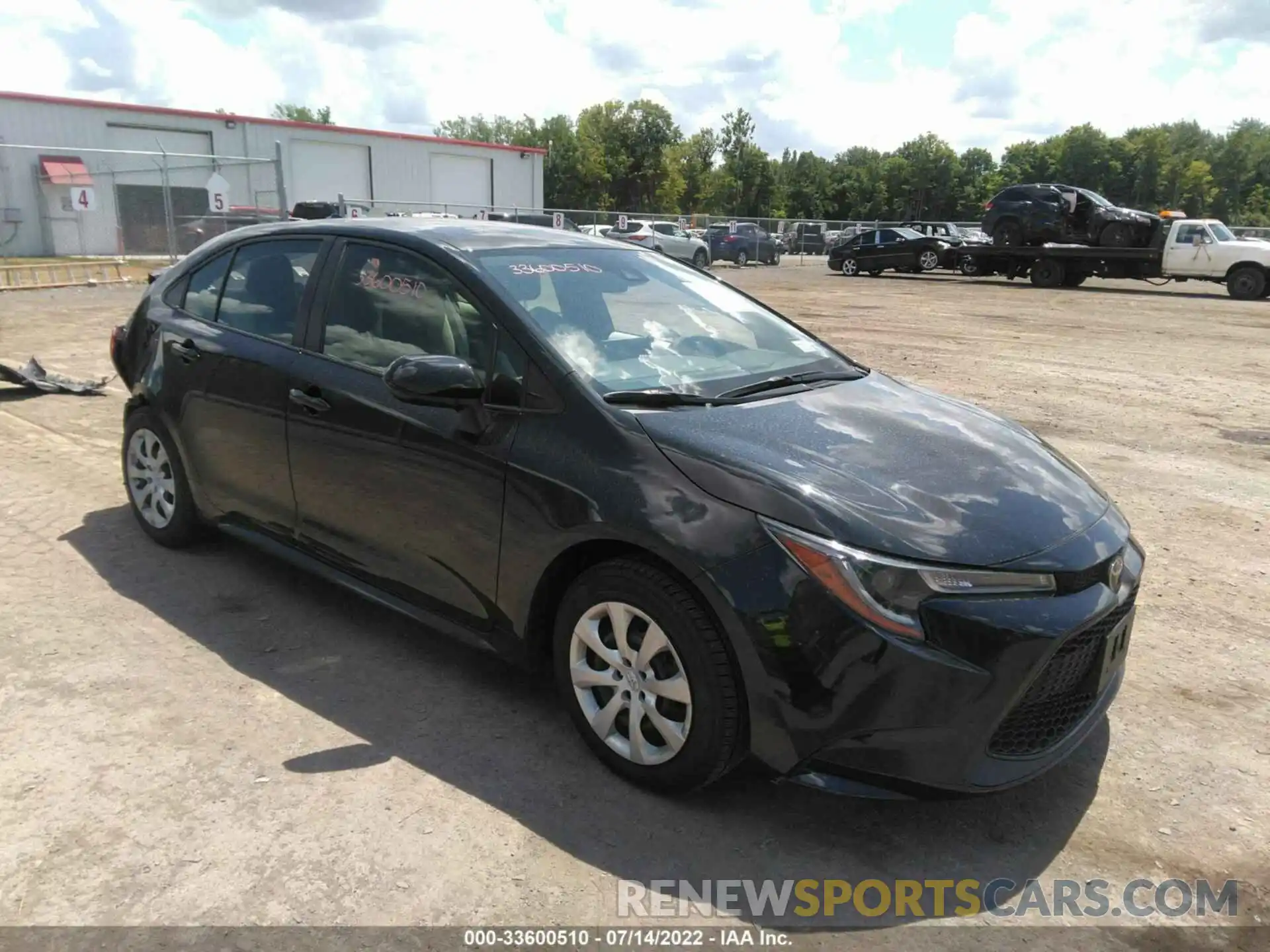 1 Photograph of a damaged car JTDEPMAE6NJ205391 TOYOTA COROLLA 2022