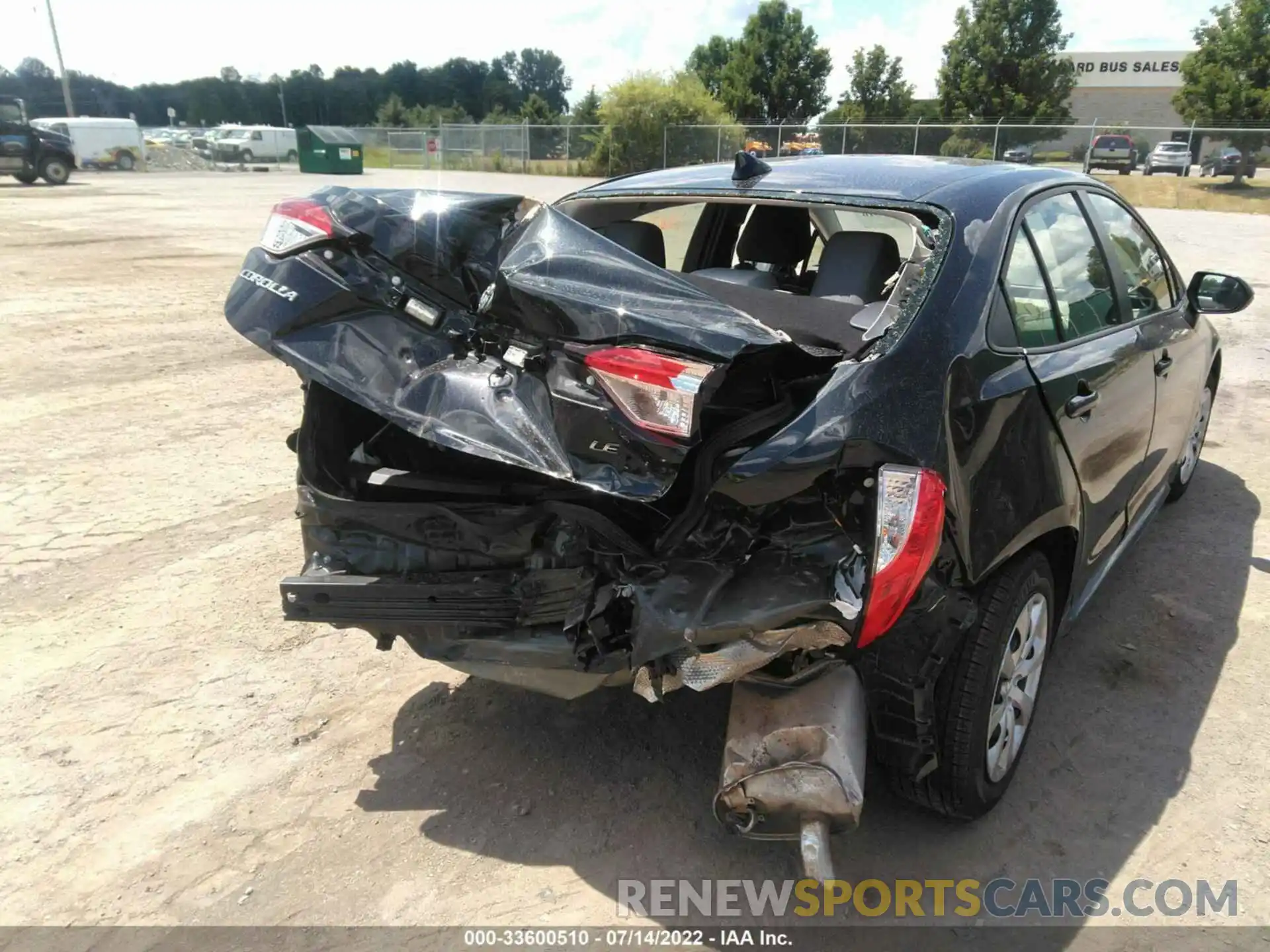 6 Photograph of a damaged car JTDEPMAE6NJ205391 TOYOTA COROLLA 2022