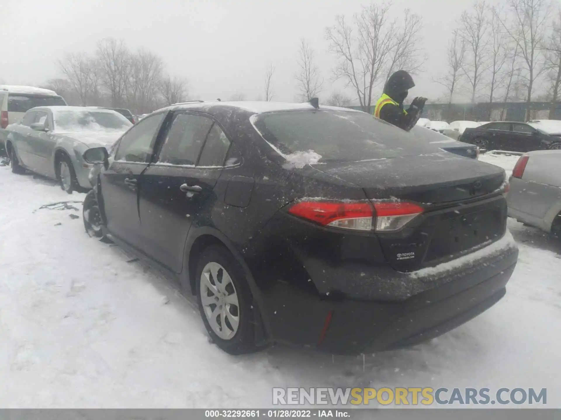 3 Photograph of a damaged car JTDEPMAE6NJ205861 TOYOTA COROLLA 2022