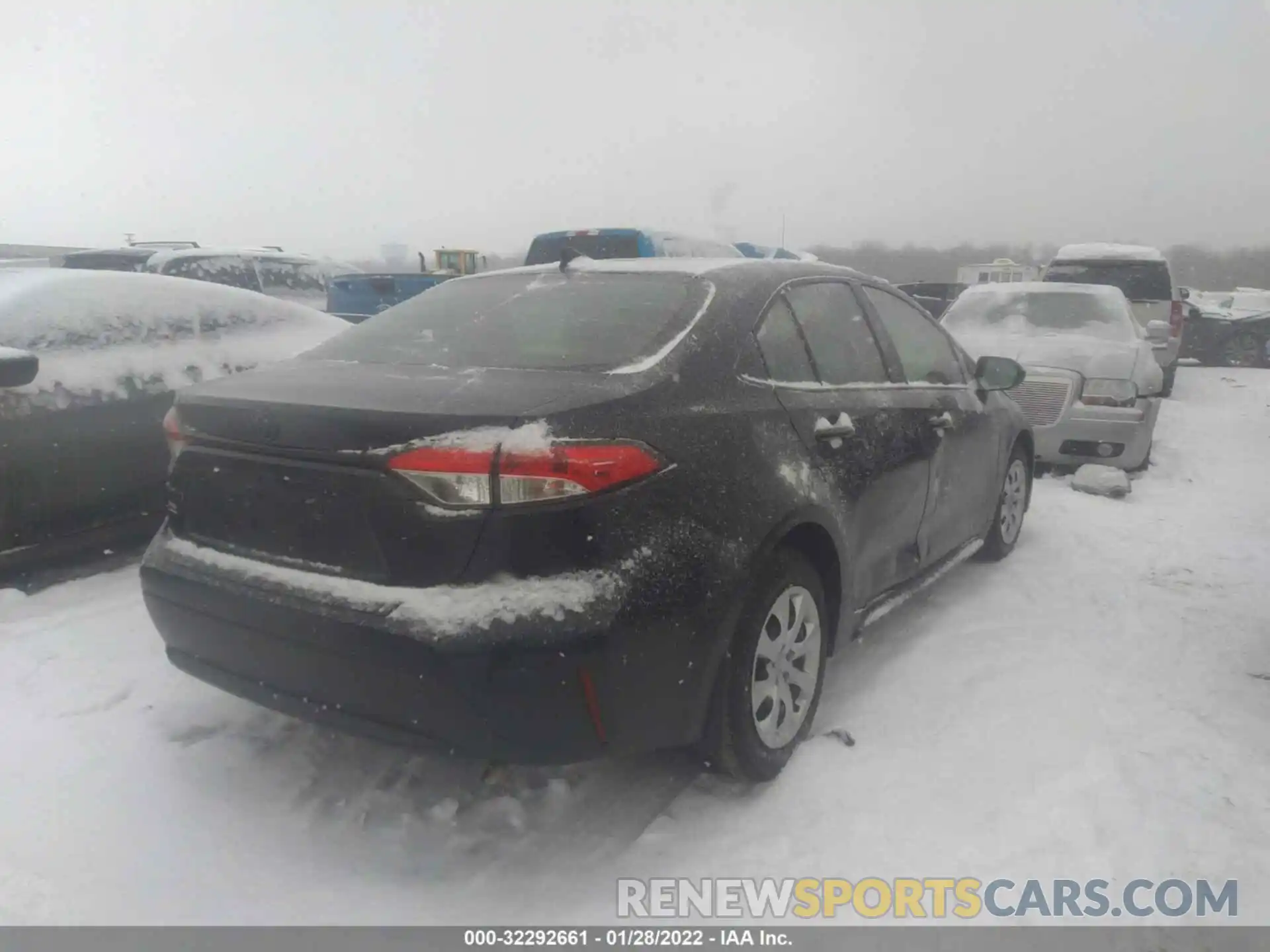 4 Photograph of a damaged car JTDEPMAE6NJ205861 TOYOTA COROLLA 2022