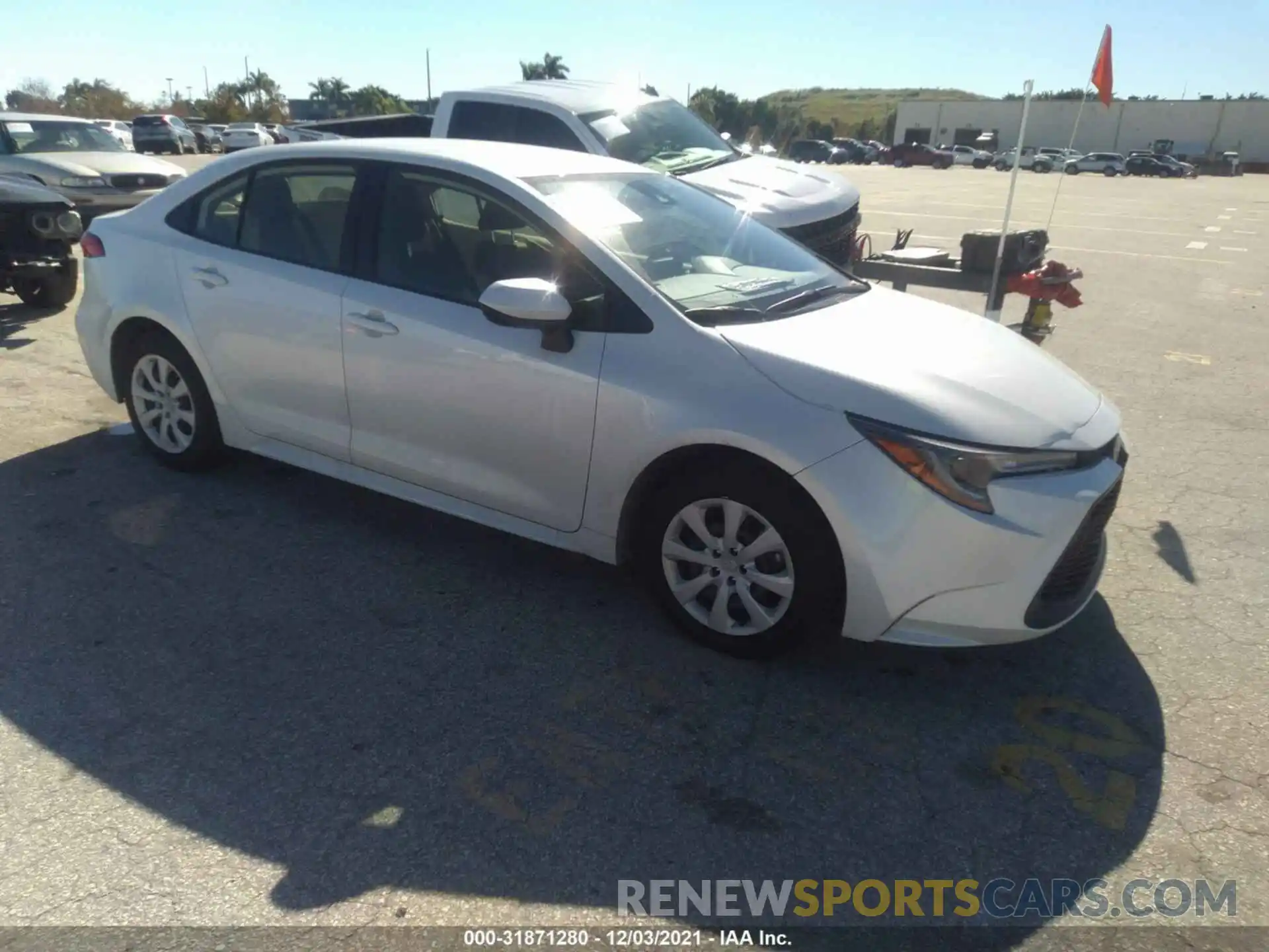 1 Photograph of a damaged car JTDEPMAE6NJ206024 TOYOTA COROLLA 2022