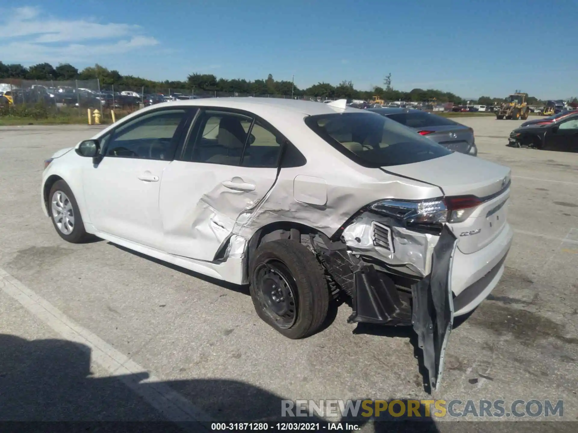 6 Photograph of a damaged car JTDEPMAE6NJ206024 TOYOTA COROLLA 2022