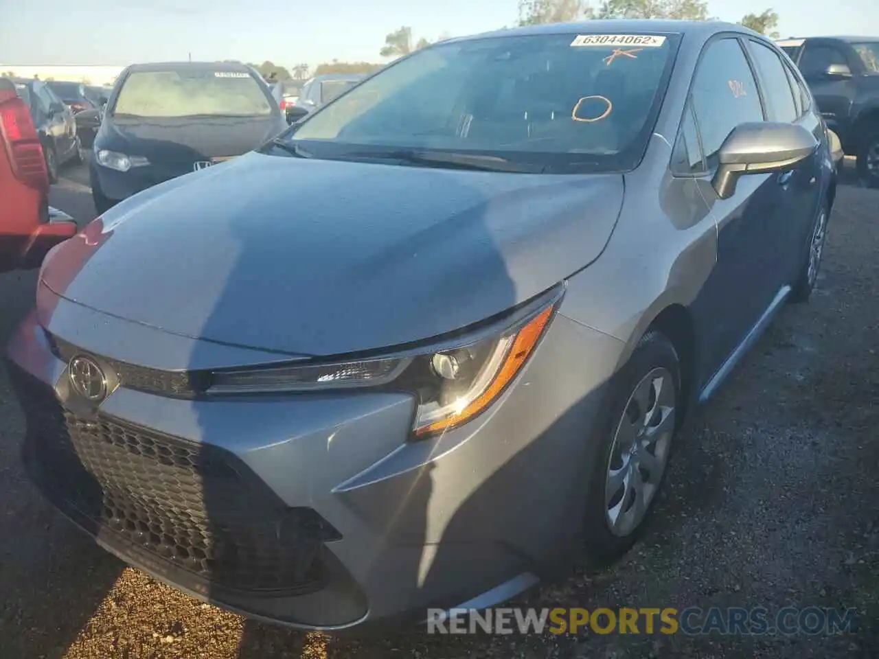 2 Photograph of a damaged car JTDEPMAE6NJ209165 TOYOTA COROLLA 2022