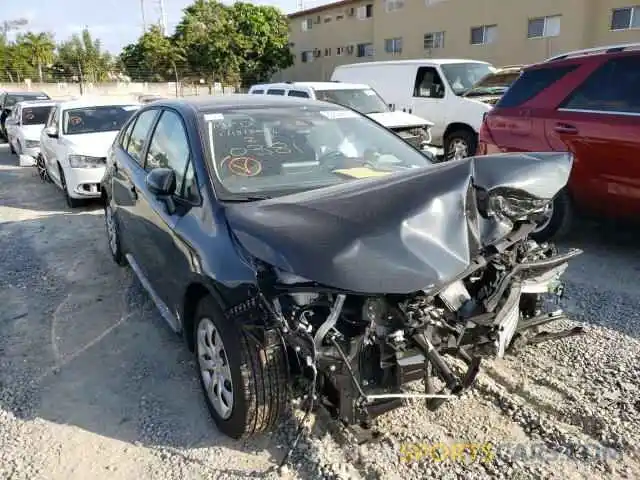 1 Photograph of a damaged car JTDEPMAE6NJ210381 TOYOTA COROLLA 2022