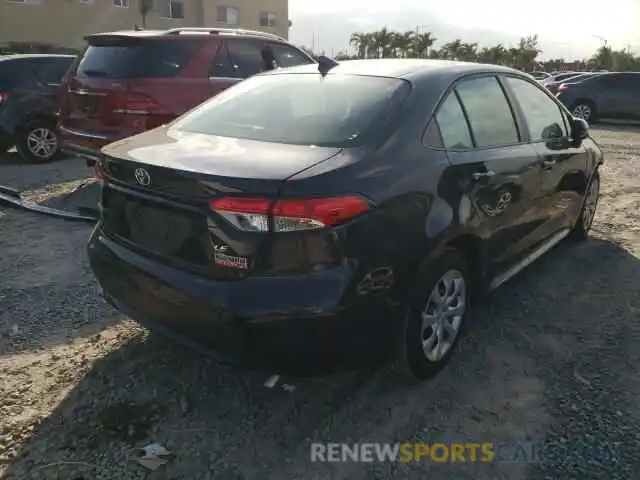 4 Photograph of a damaged car JTDEPMAE6NJ210381 TOYOTA COROLLA 2022