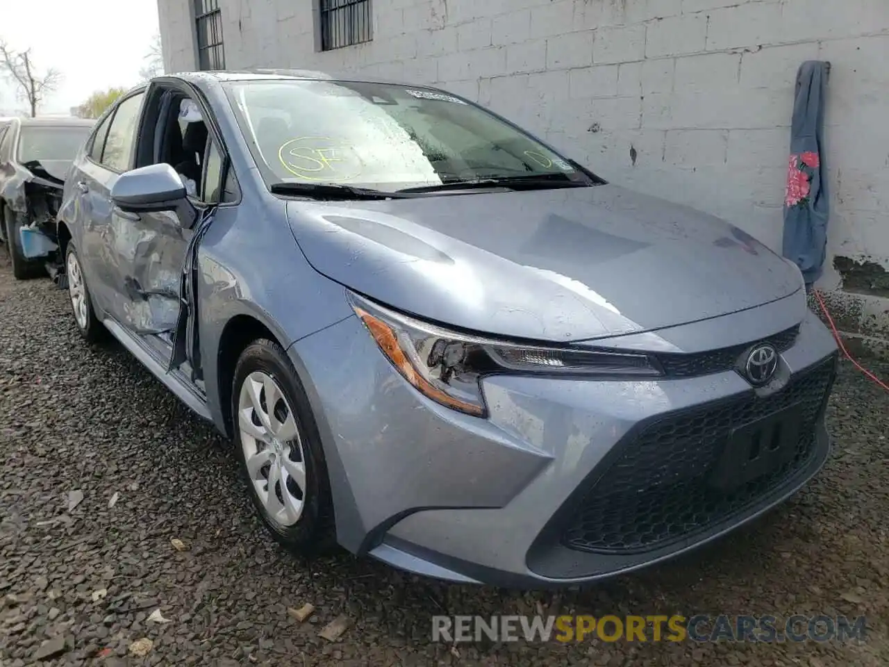 1 Photograph of a damaged car JTDEPMAE6NJ211739 TOYOTA COROLLA 2022