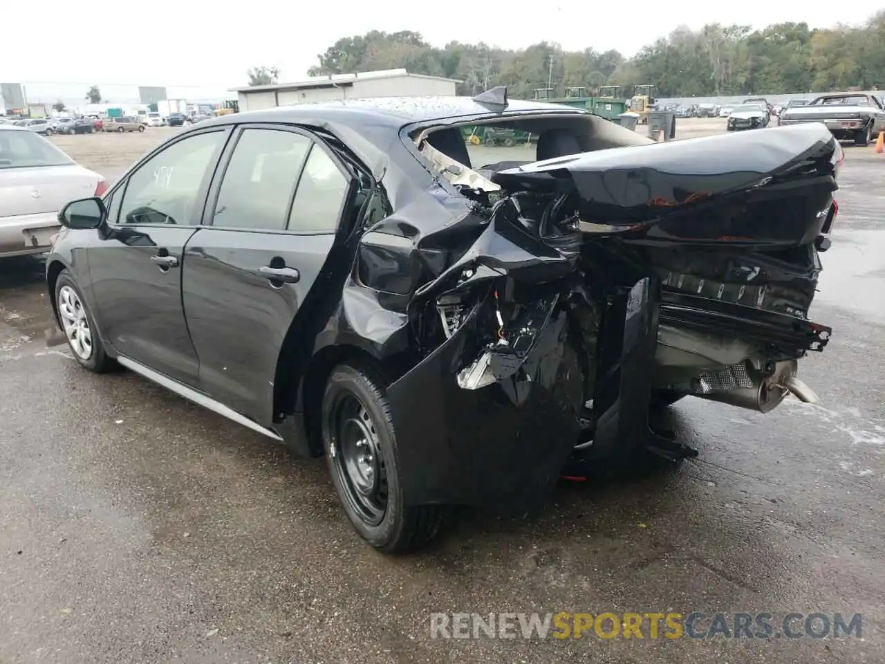 3 Photograph of a damaged car JTDEPMAE6NJ212115 TOYOTA COROLLA 2022